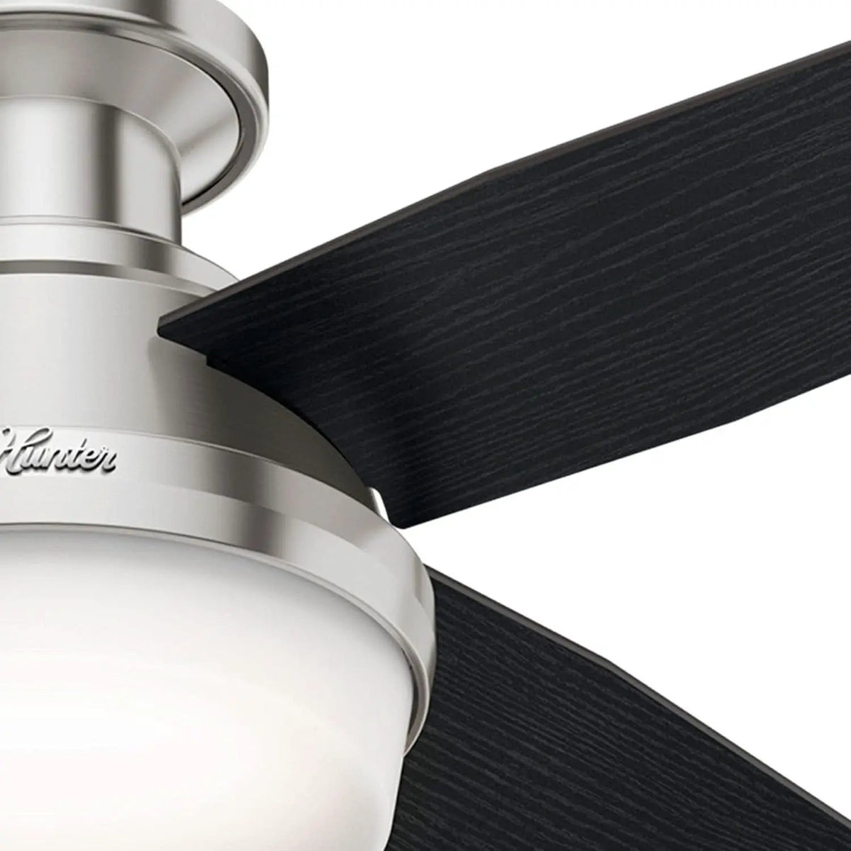 Fan Dempsey 44 Inch Brushed Nickel Ceiling Fan With LED from PriceLows™