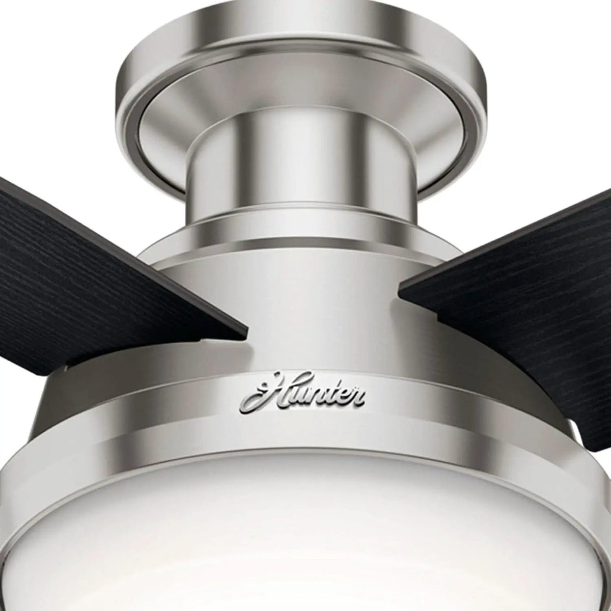 Fan Dempsey 44 Inch Brushed Nickel Ceiling Fan With LED from PriceLows™