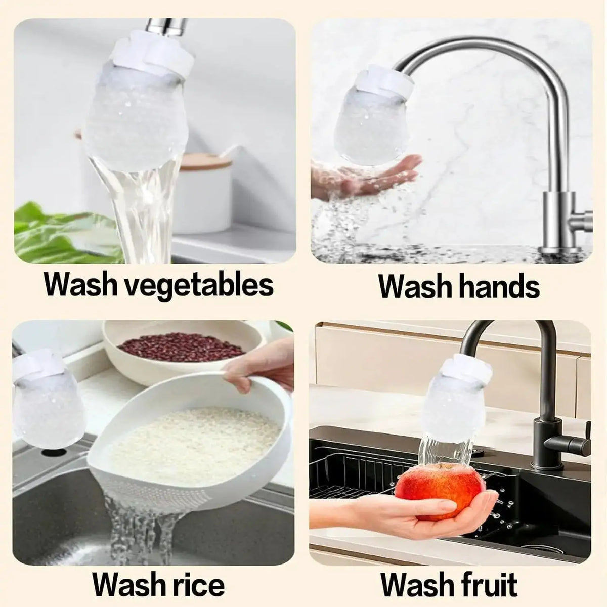 Faucet Filter | Washable Anti-Splash | PriceLows™