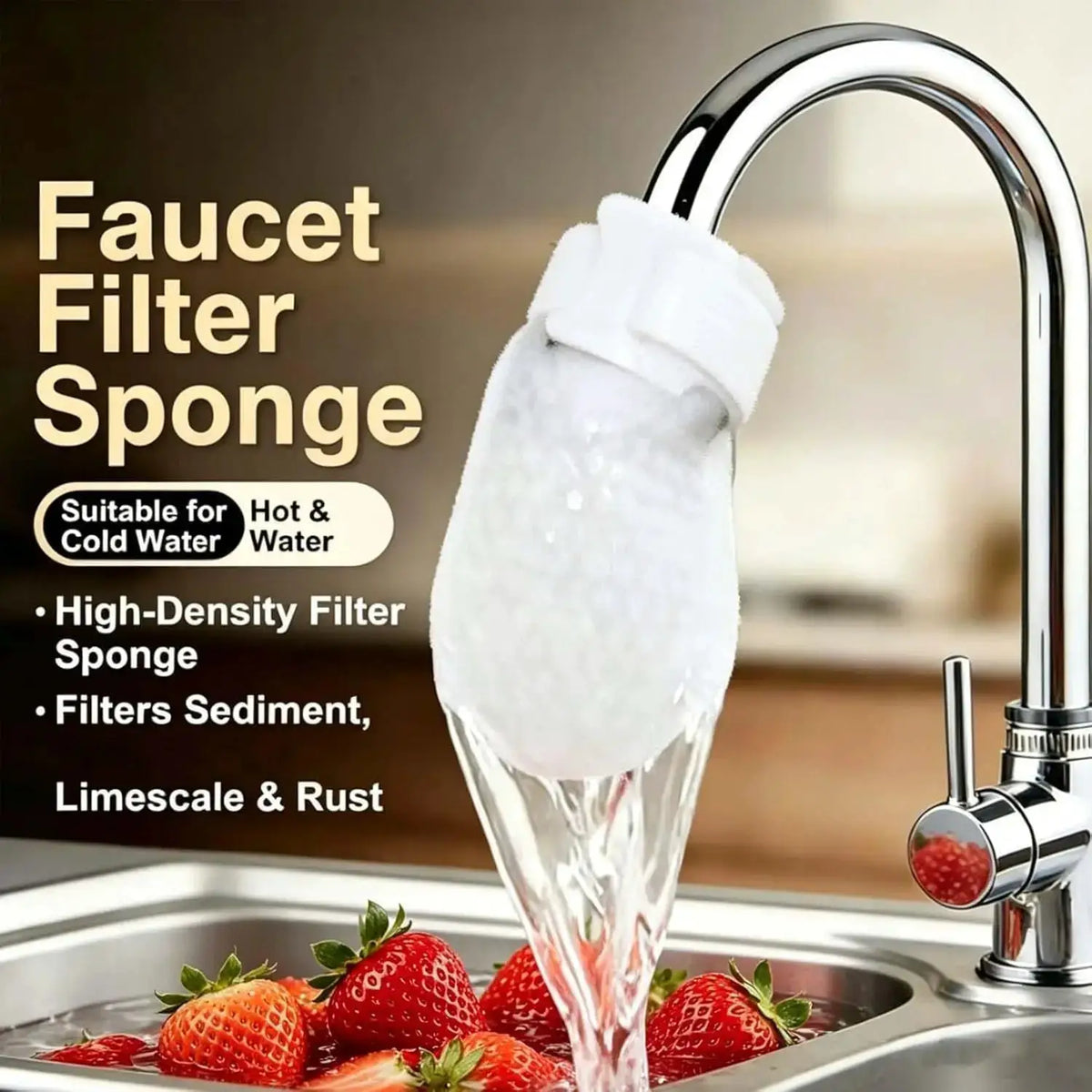 Faucet Filter | Washable Anti-Splash | PriceLows™