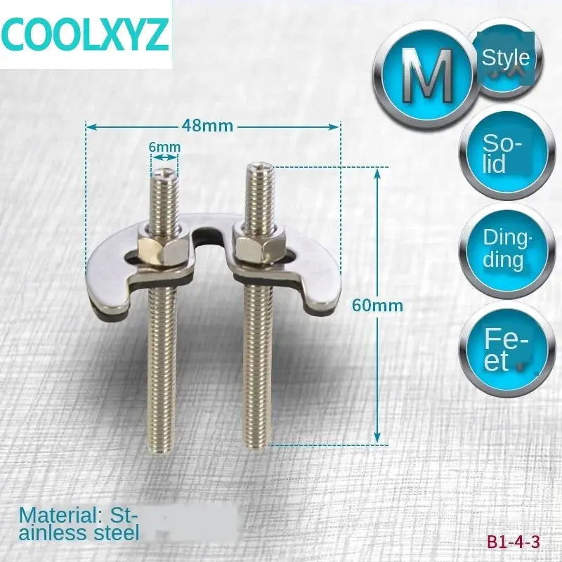 Faucet Mounting Nut | Thick Countertop Compatible | Extension Nut Included from PriceLows™