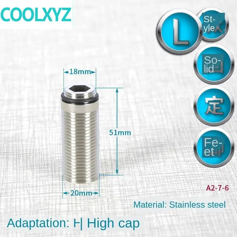 Faucet Mounting Nut | Thick Countertop Compatible | Extension Nut Included from PriceLows™