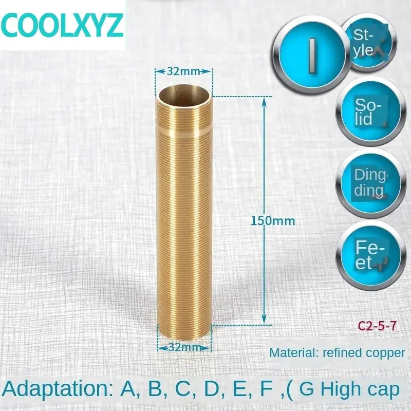 Faucet Mounting Nut | Thick Countertop Compatible | Extension Nut Included from PriceLows™
