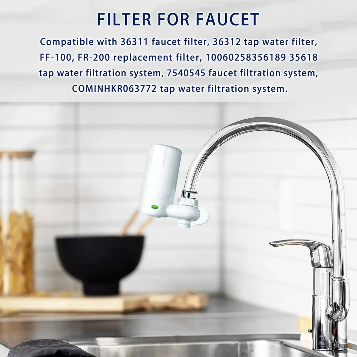 Faucet Water Filter | Brita Compatible | PriceLows™