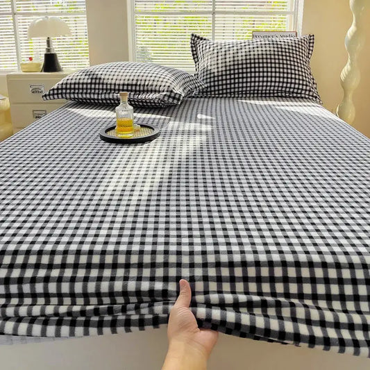 Flannel Fitted Sheet | Deep 25cm Pocket | PriceLows℃