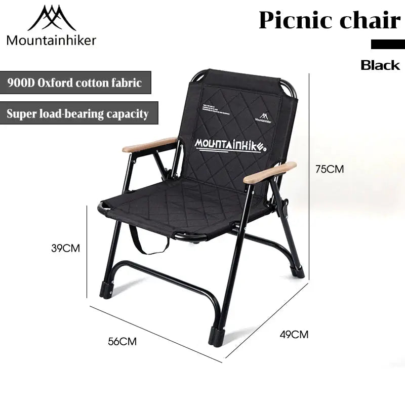 Ergonomic seating, reinforced support, foldable seats, perfect for picnic enthusiasts, camping chairs, collapsible chairs, beach from PriceLows™