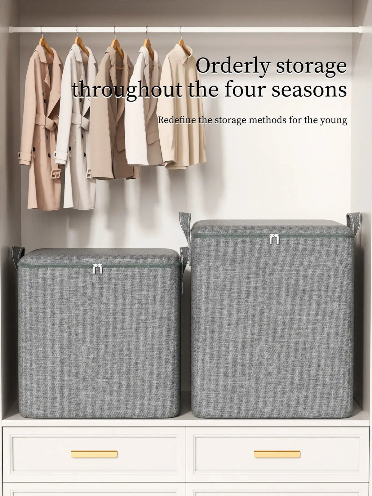 Foldable Clothing Storage Bag | Large Capacity | PriceLows™