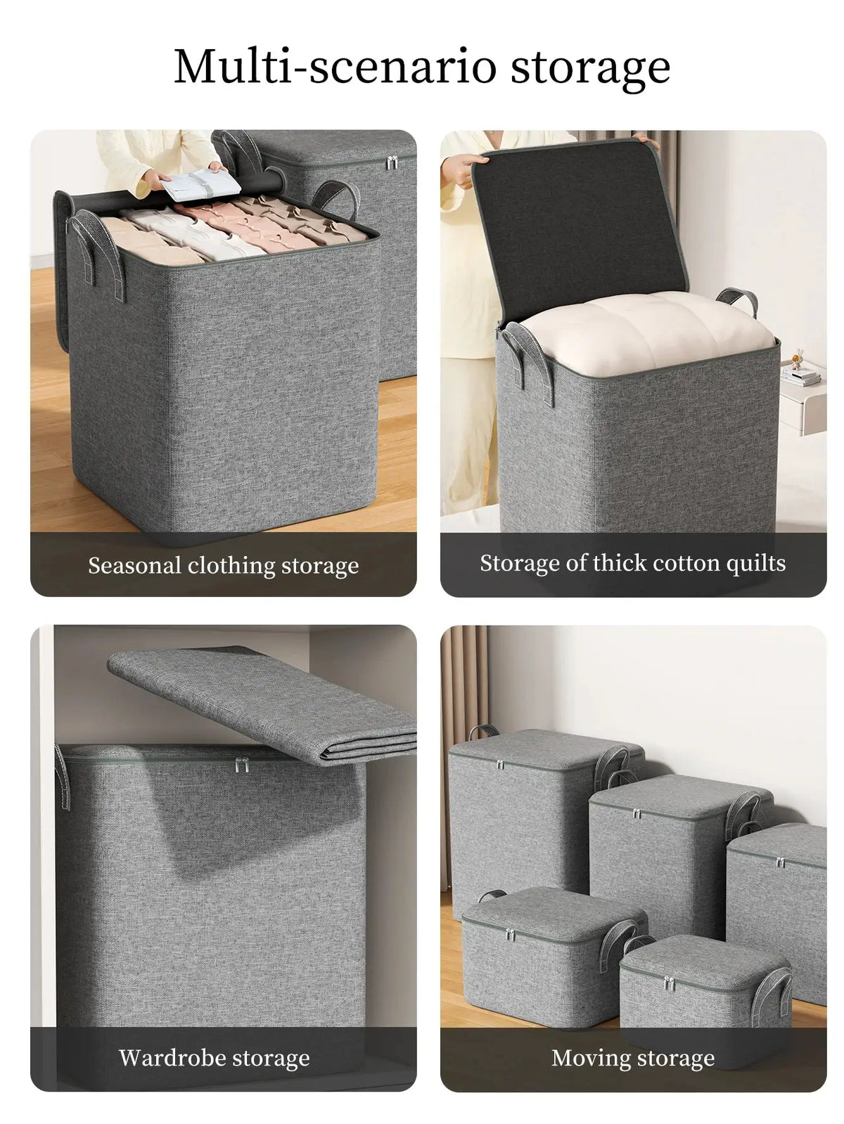 Foldable Clothing Storage Bag | Large Capacity | PriceLows™