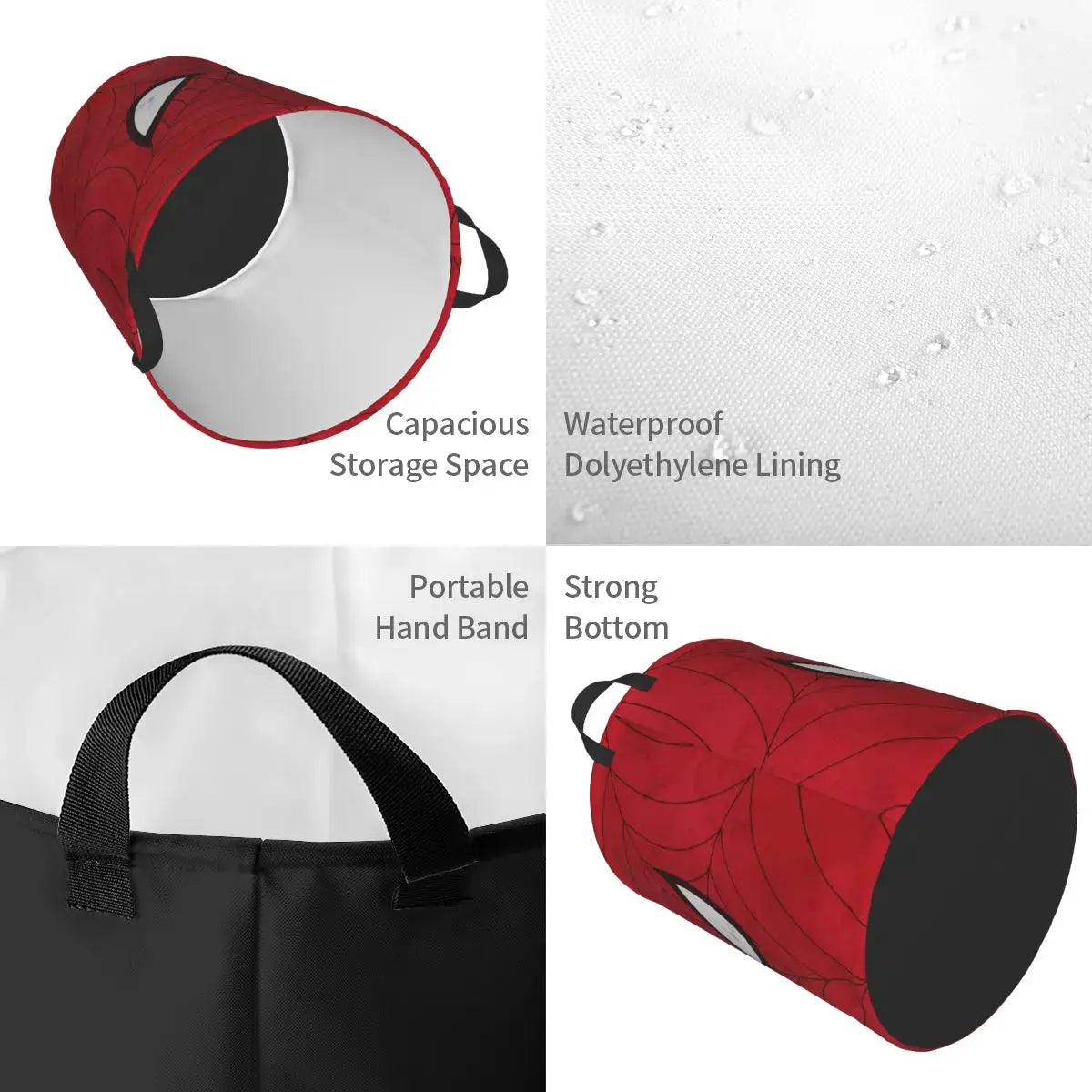 Foldable Laundry Hamper | Polyester | PriceLows™
