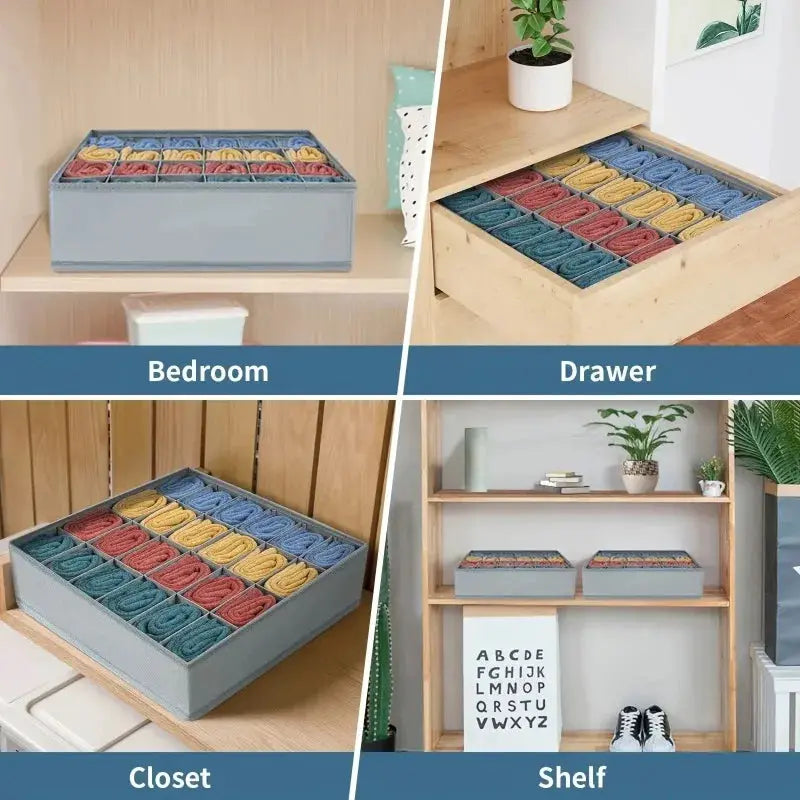 Foldable Sock Organizer | Nonwoven | PriceLows™