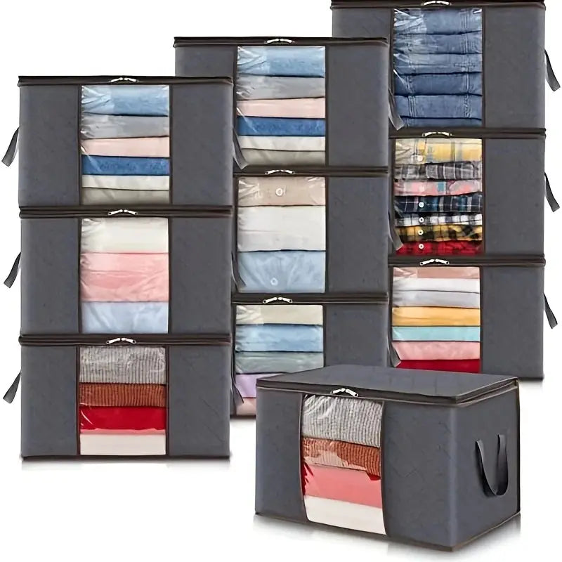 Foldable Storage Bags | Clear Window | PriceLows™
