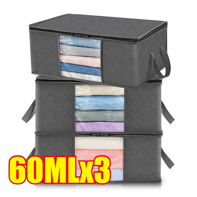 Foldable Storage Bags | Clear Window | PriceLows™