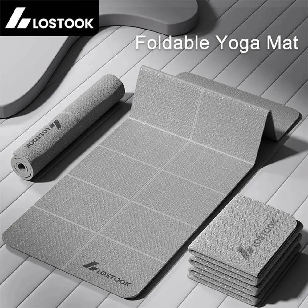 Foldable Travel Yoga Mat | 6mm TPE | PriceLows™