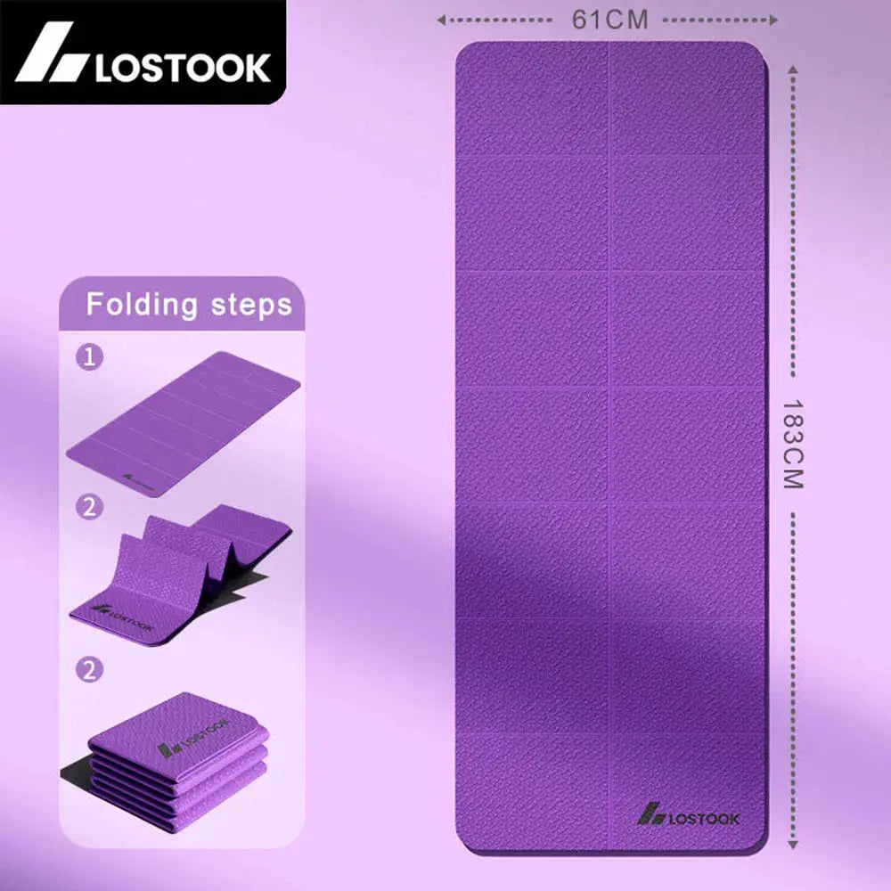Foldable Travel Yoga Mat | 6mm TPE | PriceLows™