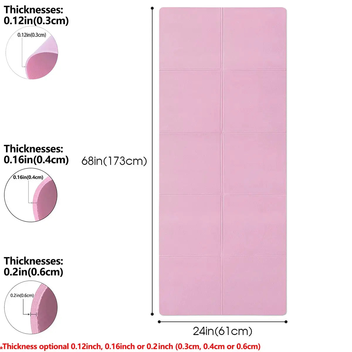 Foldable Yoga Mat | Eva Material | PriceLows™