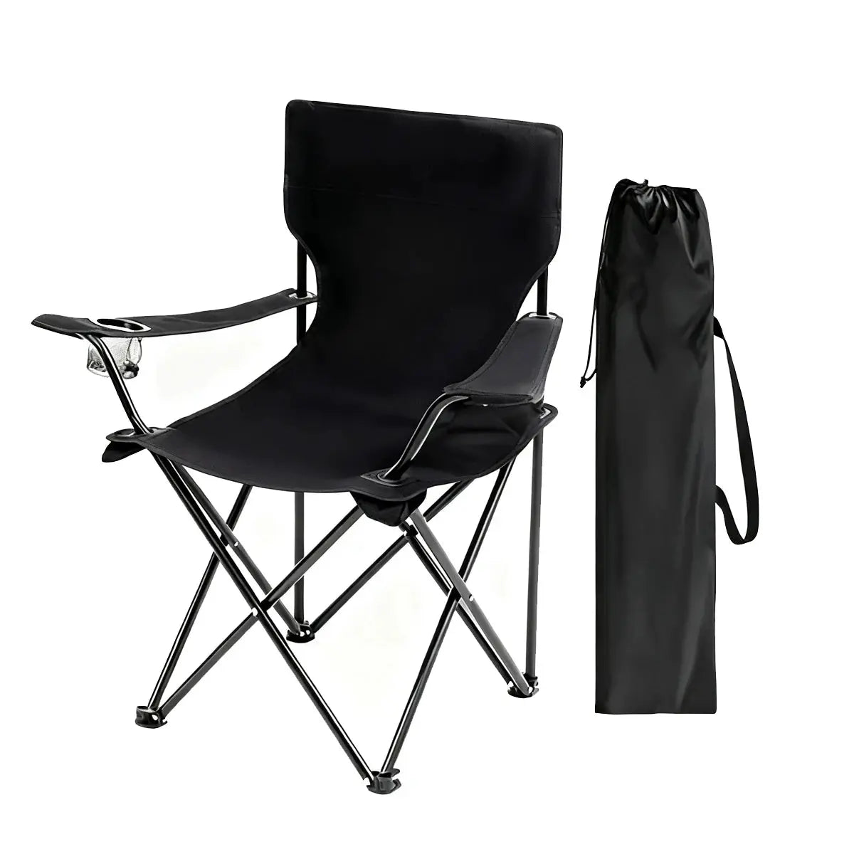 Folding Camping Chair | Lightweight | Portable | Beach Fishing Outdoor from PriceLows™
