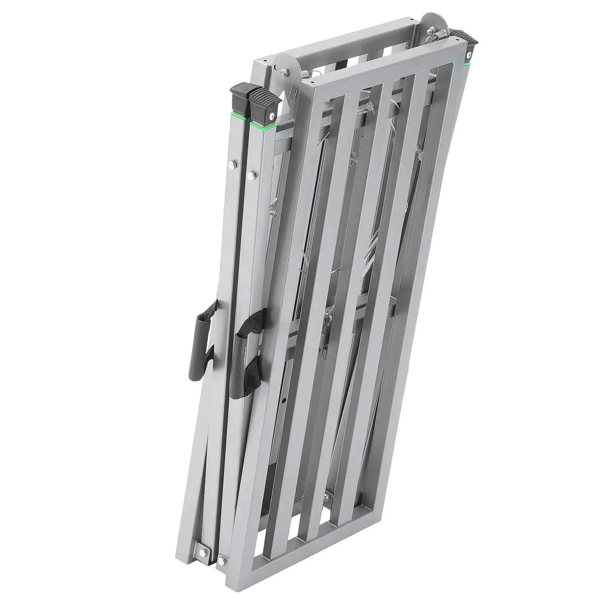 Work Platform, 4 Gear Adjustable Height, Folding Alloy Steel Step Ladder, Portable Scaffolding Platform, 880 Lb Load Capacity, from PriceLows™