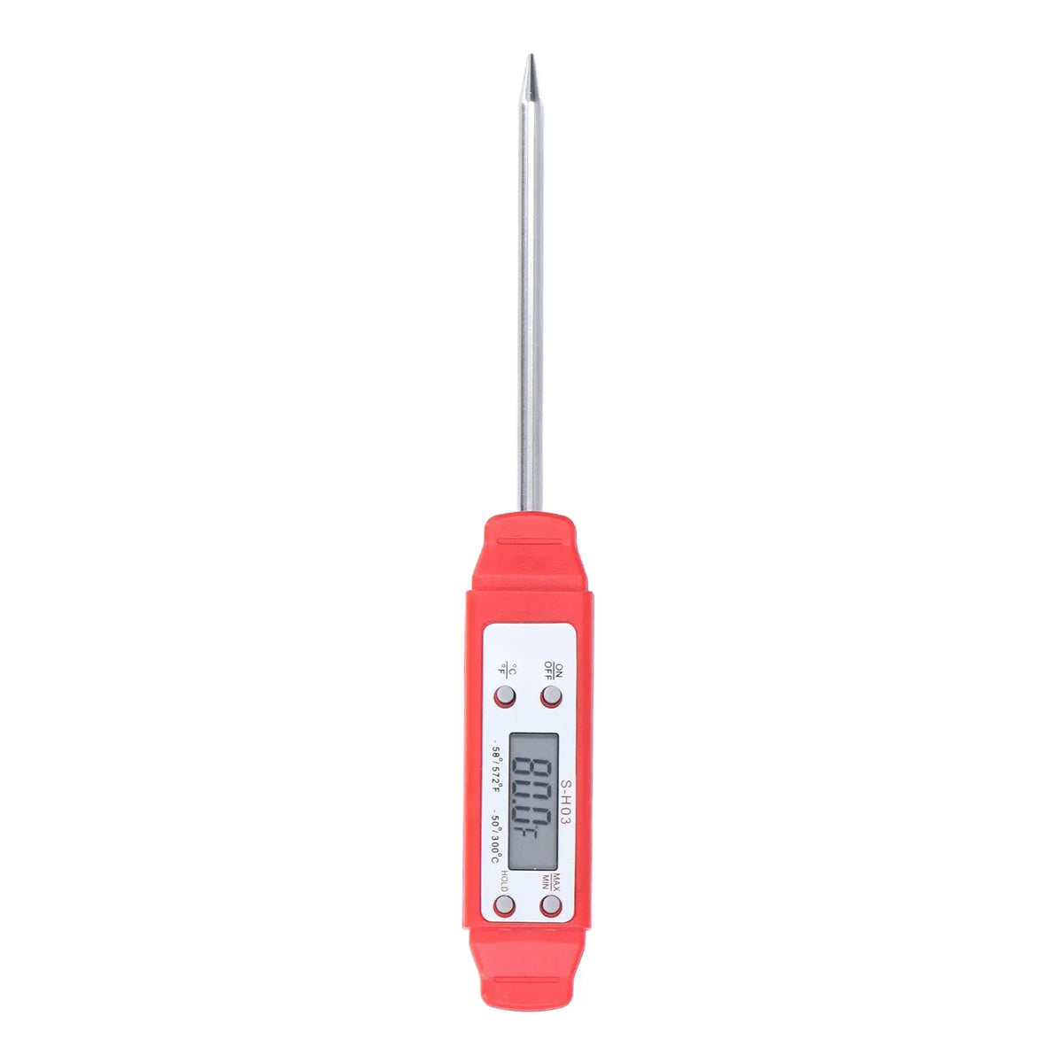 Food Thermometer | Calibration Function | Kitchen And BBQ Use | One Size from PriceLows™