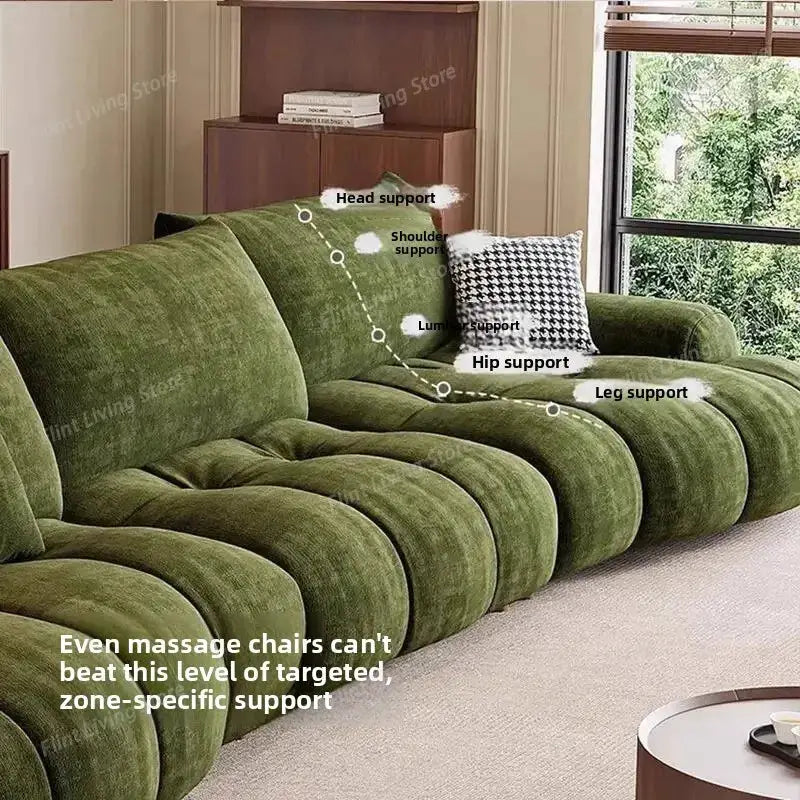 Sofa | Four-Seater | Retro Modern Scandinavian Style | Unavailable from PriceLows™