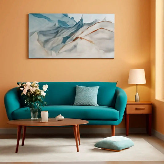 Framed Large 28x56 Inch Abstract Wall Art Giclee Print from PriceLows™