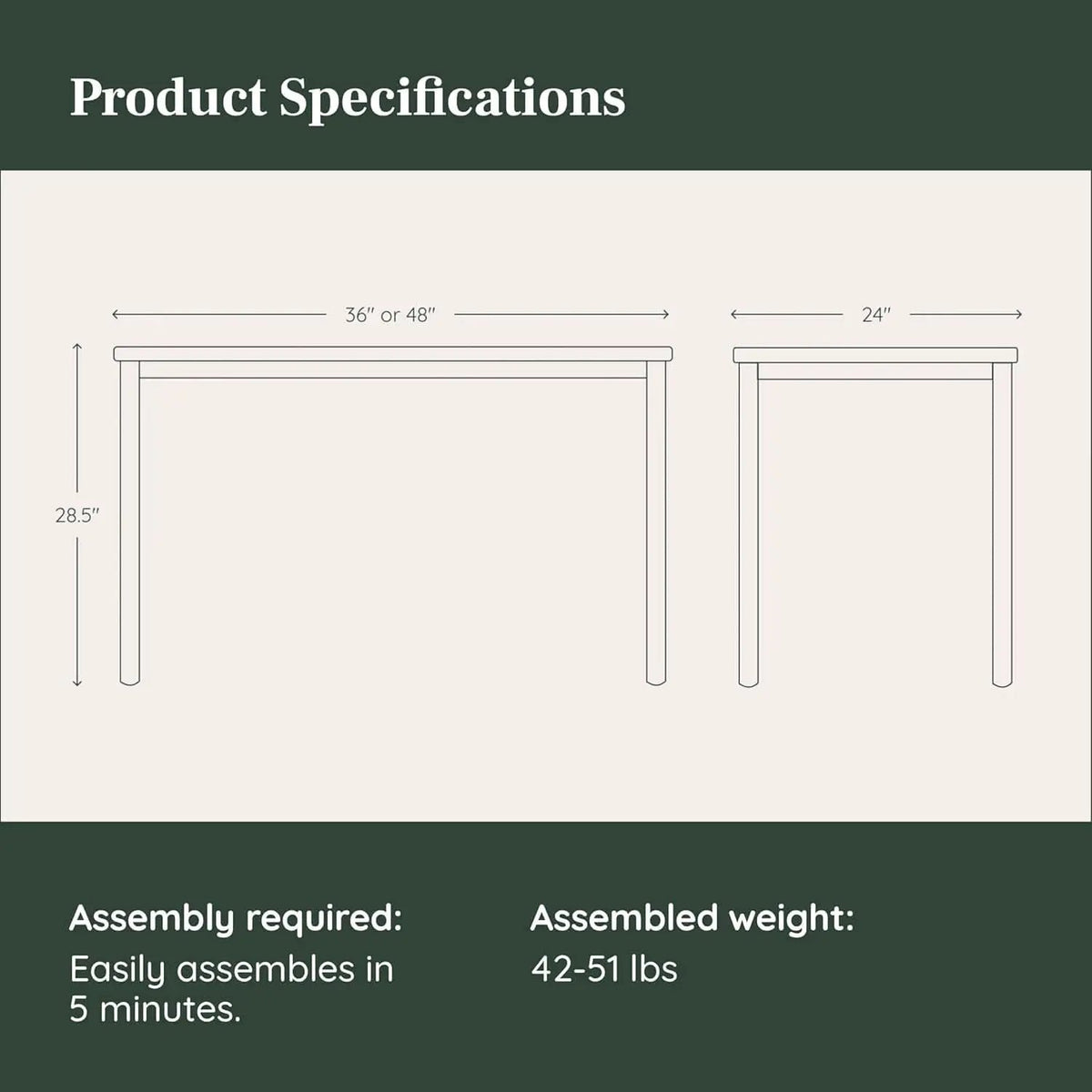 Functional Home Office Desk with Rounded Corners and Cable Notch from PriceLows™