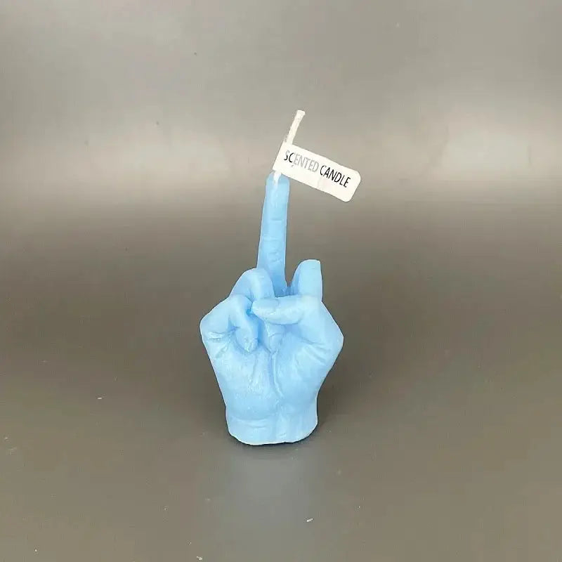 Funny Scented Candle | Middle Finger Soy Wax | PriceLows™