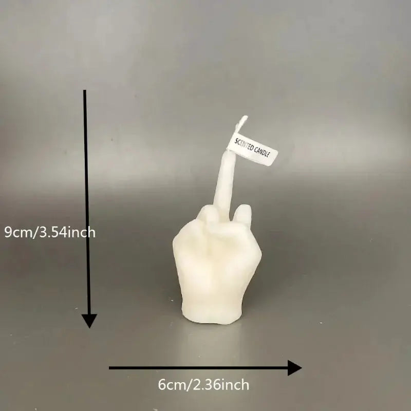 Funny Scented Candle | Middle Finger Soy Wax | PriceLows™