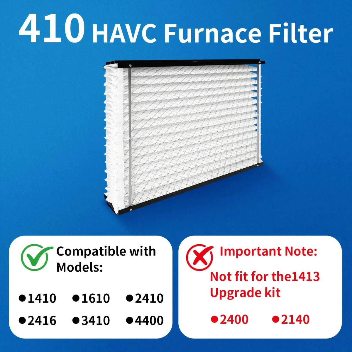 3-Pack HVAC Furnace Air Filters – MERV 13 Pleated Paper Filters, Compatible with Common Whole-House Systems (Sizes: 14x10x1, 16x10x1, 24x10x1, 24x16x1, 34x10x1, 44x0x1) from PriceLows™