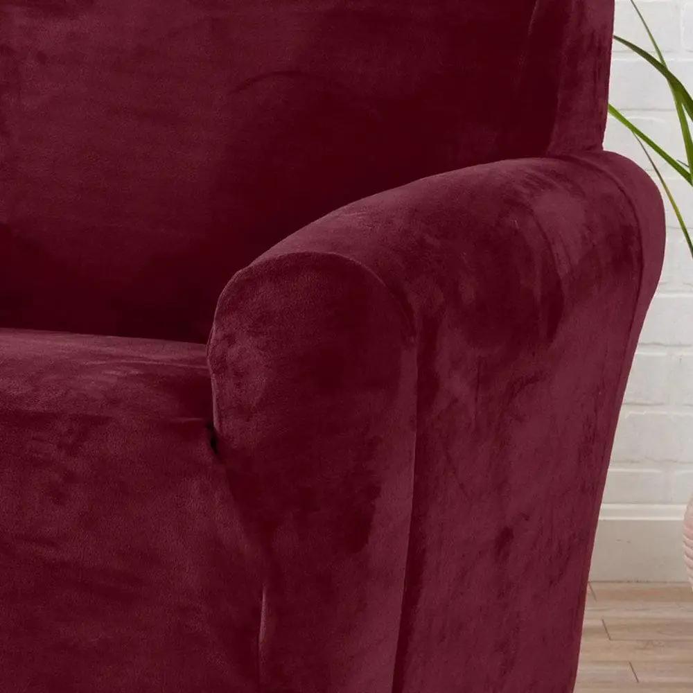 Velvet Stretch Slipcover - Gale Collection from PriceLows™