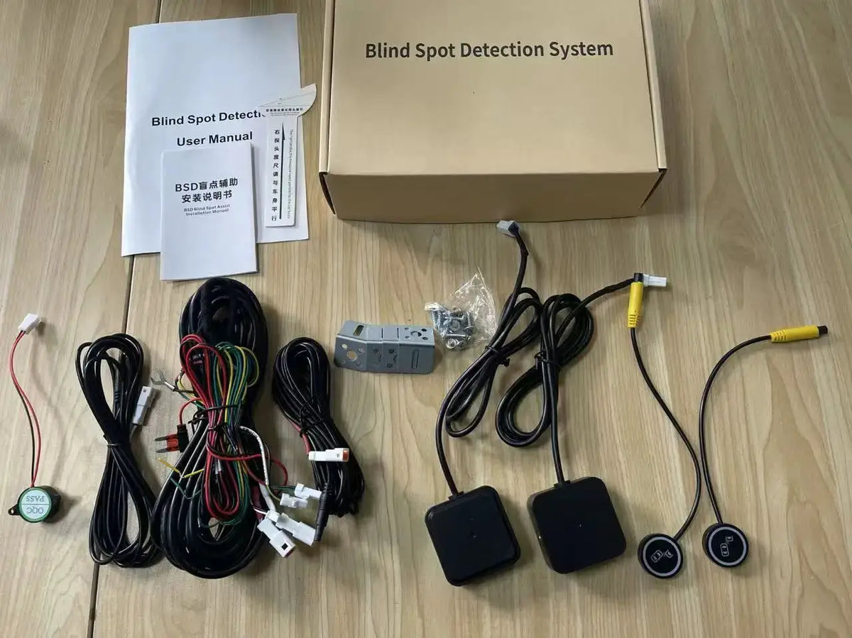 BSD blind spot blind spot monitoring overtaking and parallel auxiliary four-door door opening warning anti-collision system from PriceLows™