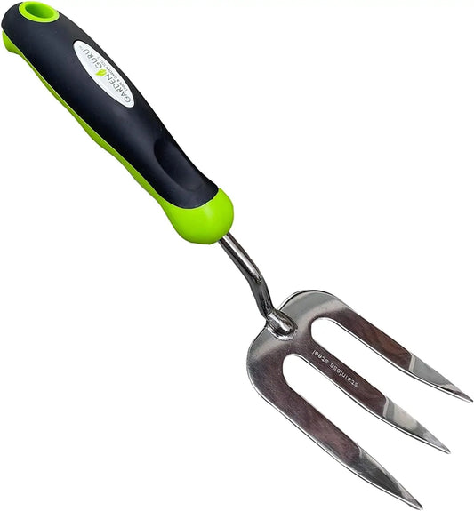 Garden Hand Weeder Fork | Stainless Steel Ergonomic | PriceLows™