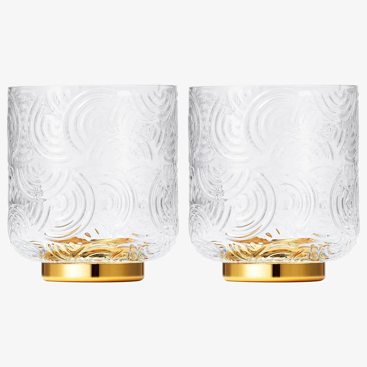 Metropolitan Lowball Glassware | 13 oz | Set of 2 | Entertaining