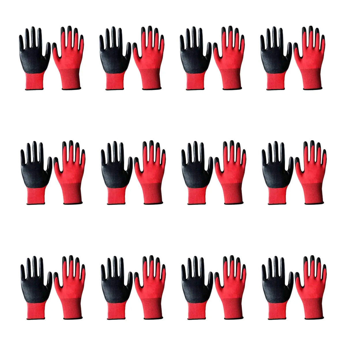 General Multi Use Safety Work Gloves Oil & Wear Resistant Labour Work Protection Gloves for Construction Warehouse Wear MIAO-US from PriceLows™