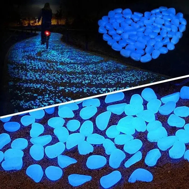 Glow In The Dark Pebbles | 500 Pieces | PriceLows™