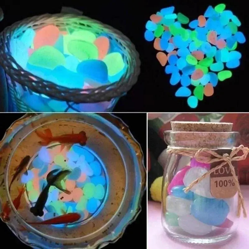 Glow In The Dark Pebbles | 500 Pieces | PriceLows™