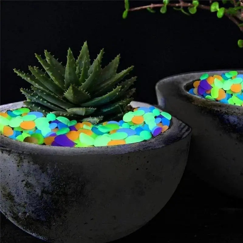 Glow In The Dark Pebbles | 500 Pieces | PriceLows™