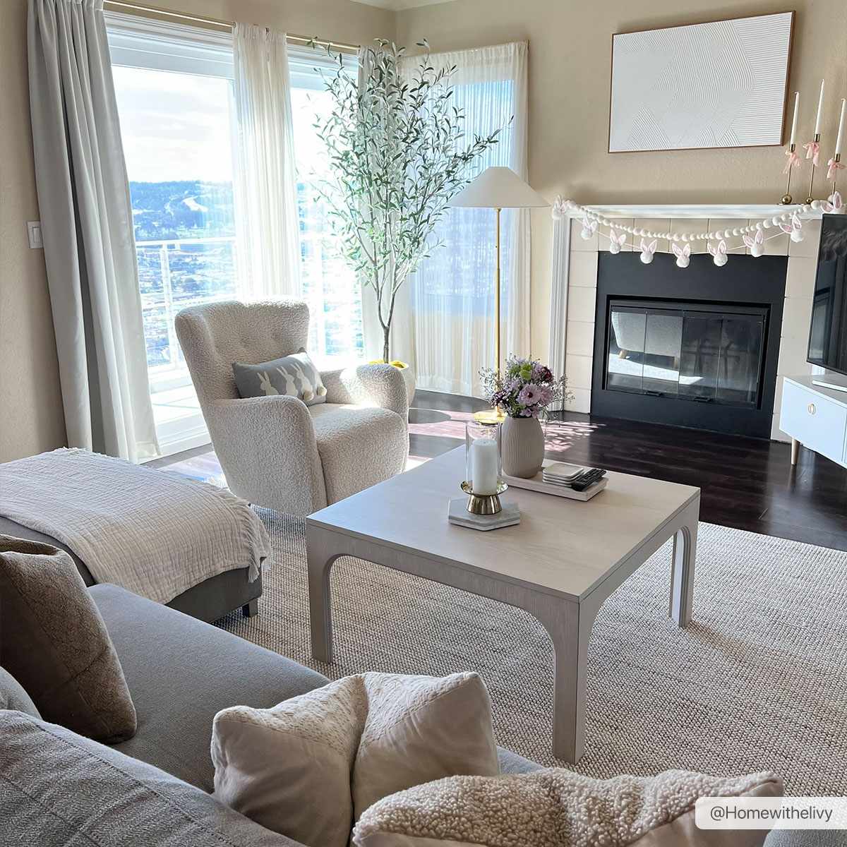 Gowan Beige Area Rug from PriceLows™