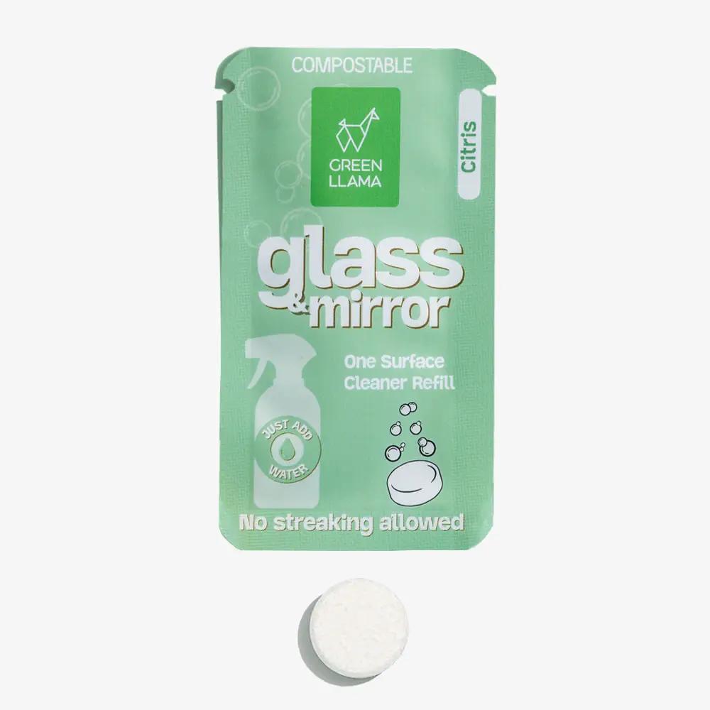 Streak-Free Glass & Mirror Cleaner Kit with Litsea Cubeba Fragrance from PriceLows™
