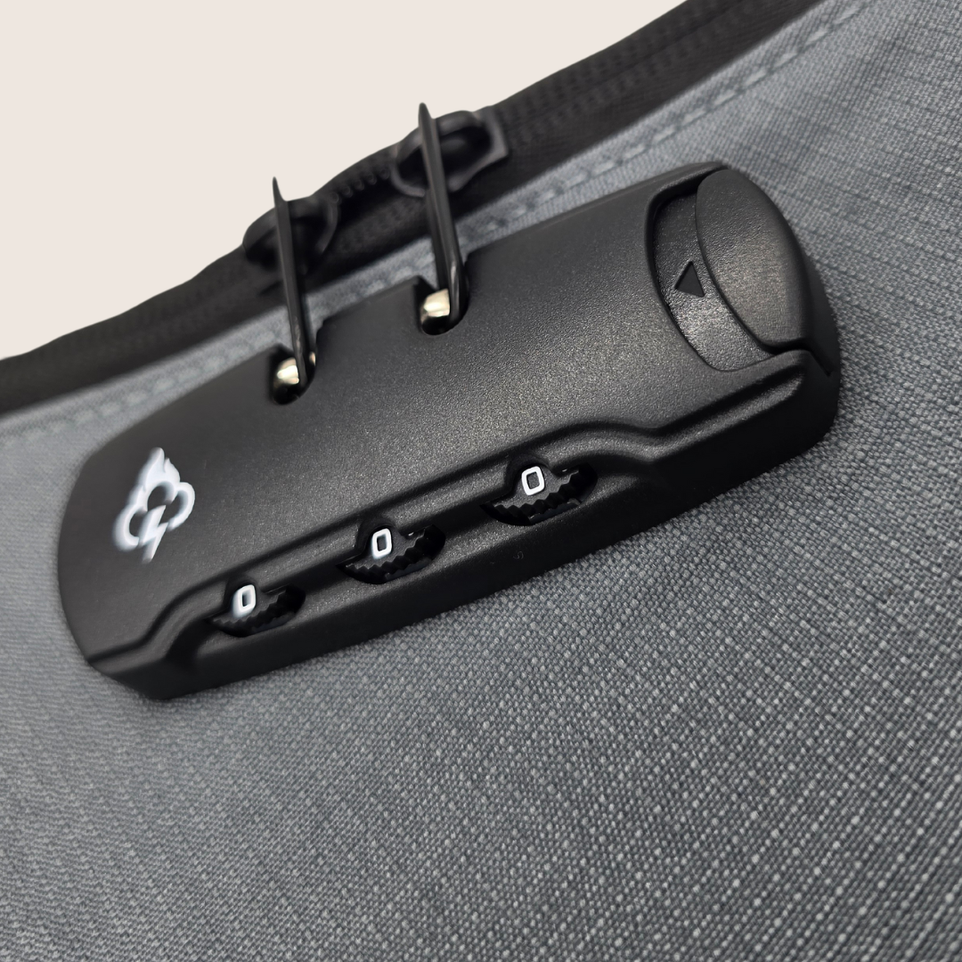 Smell Proof Crossbody Bag | Activated Carbon Liner | Hidden Lock | One Size