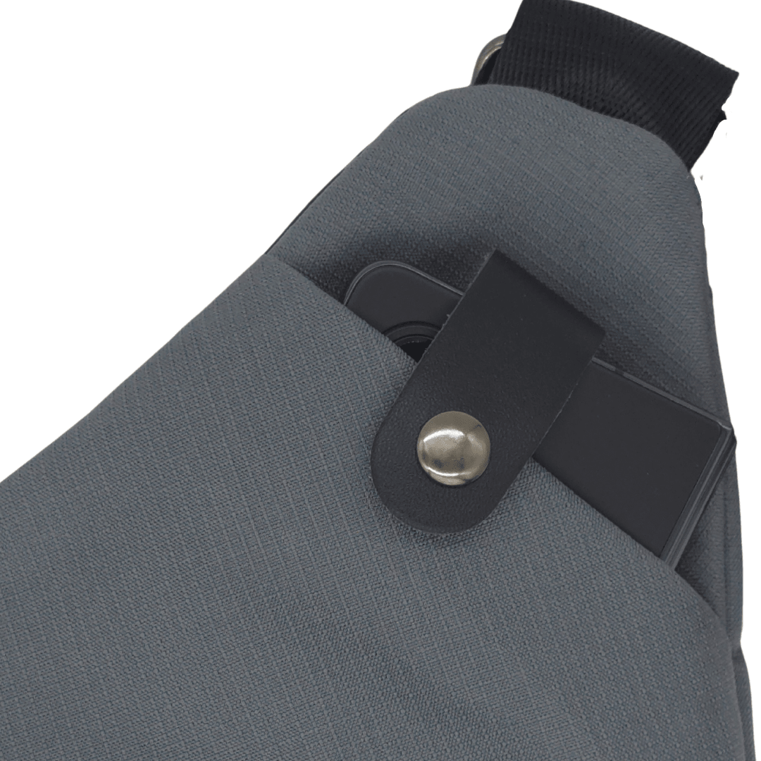 Smell Proof Crossbody Bag | Activated Carbon Liner | Hidden Lock | One Size