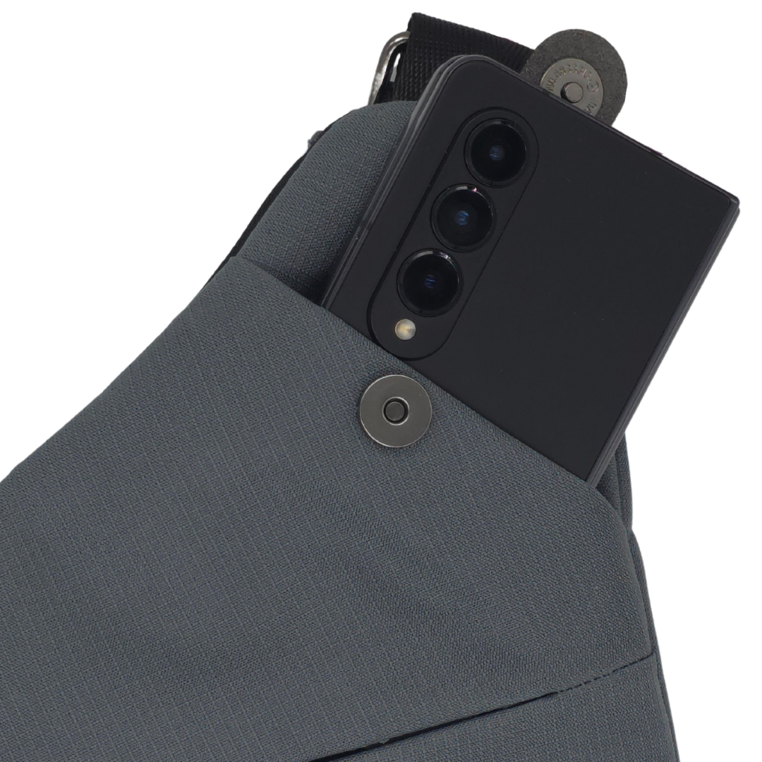 Smell Proof Crossbody Bag | Activated Carbon Liner | Hidden Lock | One Size