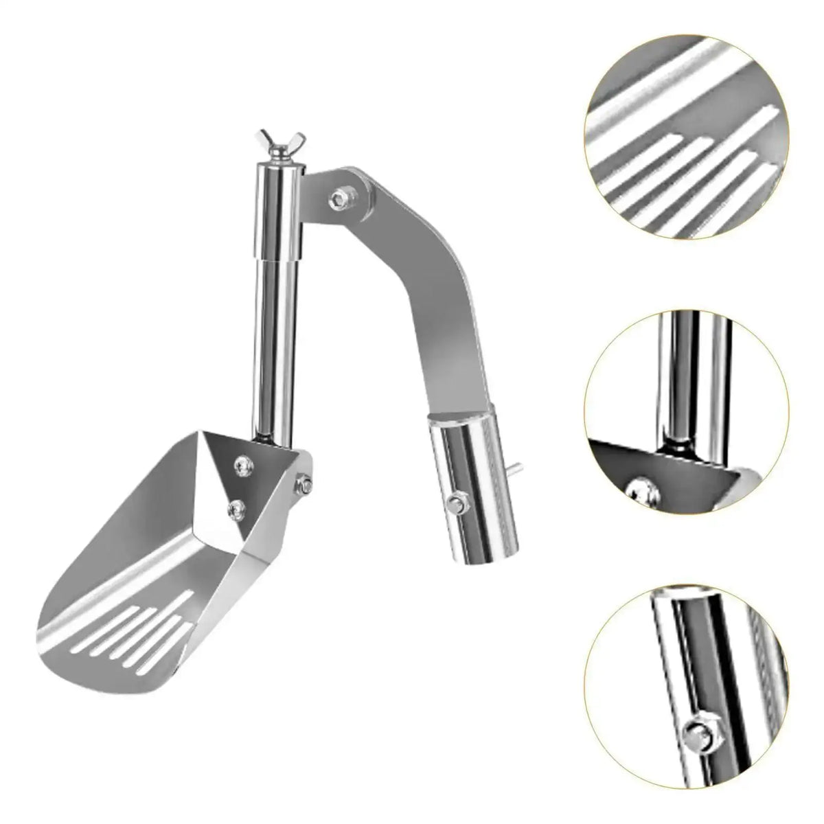 Gutter Cleaning Scoop Gutter Cleaning Shovel For Garden Ditch Villas Rustproof Stainless Steel Drainage Maintenance Cleaner from PriceLows™