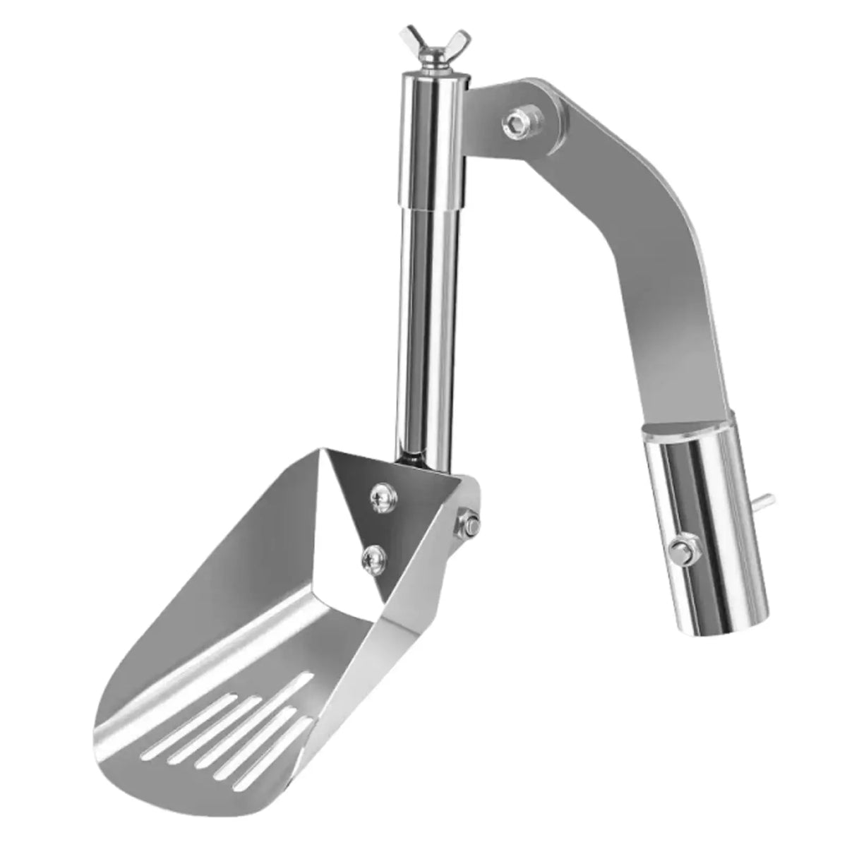 1pc Gutter Cleaning Shovels Thicken Rustproof Gutter Cleaner Scoop Foldable Sturdy Leaf Cleaning Spoon Roof Eave Gutters from PriceLows™