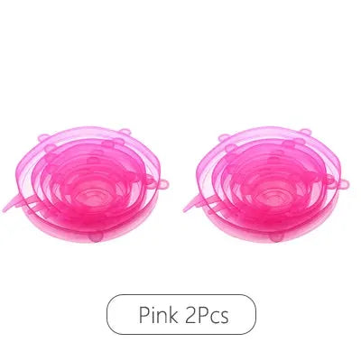 Silicone Stretch Lids | Food Grade | Universal Size | 6 To 12 Piece Set