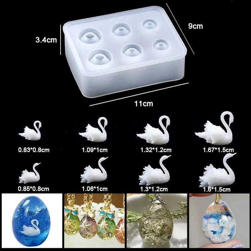 Resin Jewelry Making Kit | Dried Flowers Foil Earring Necklaces