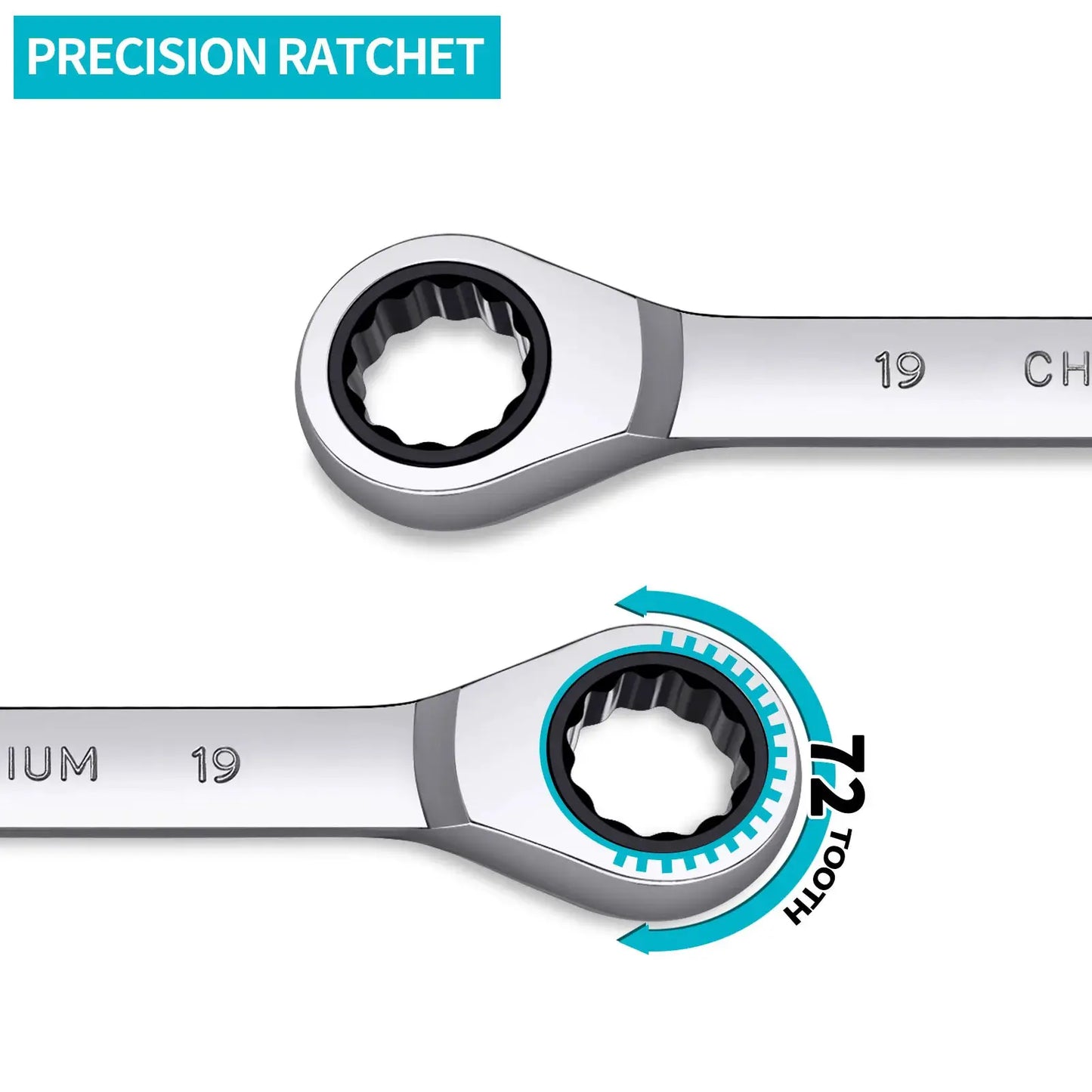 Key Ratchet Wrench Set 72 Tooth Gear Ring Torque Socket Wrench Set Metric Combination Ratchet Spanners Set Car Repair Tools from PriceLows™