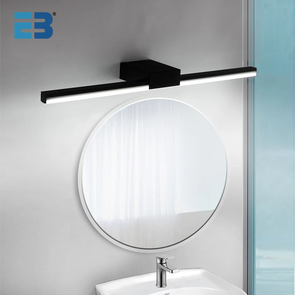 Led Wall Lamp | Bathroom Vanity Light 40cm, 55cm | AC 85-265V | Black, White