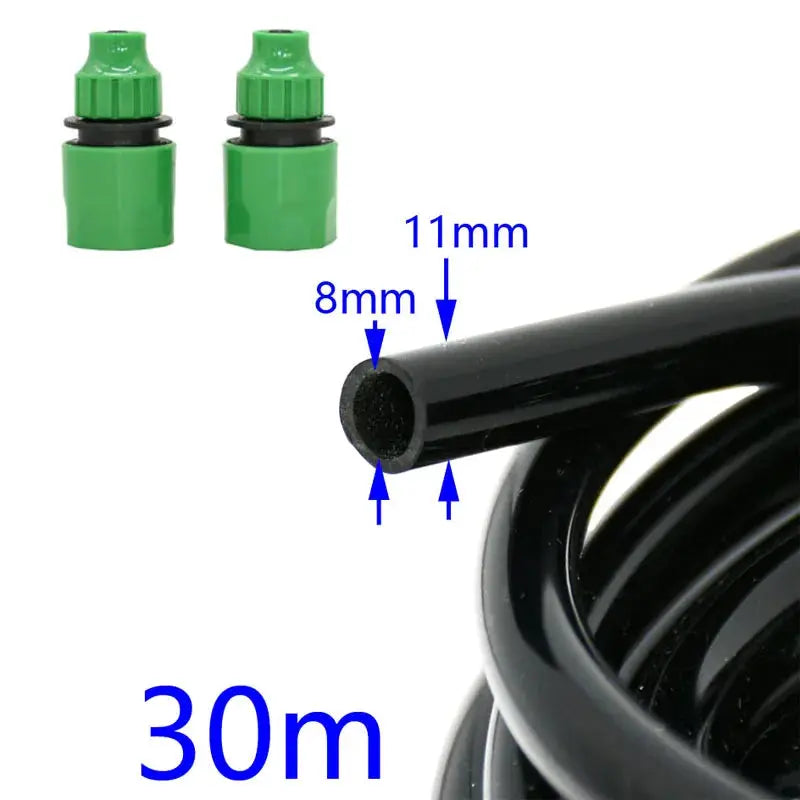 3/8" flexible garden hose 8/11 expandable garden hose pip irrigation watering water pipe 10m 20m 30m from PriceLows™