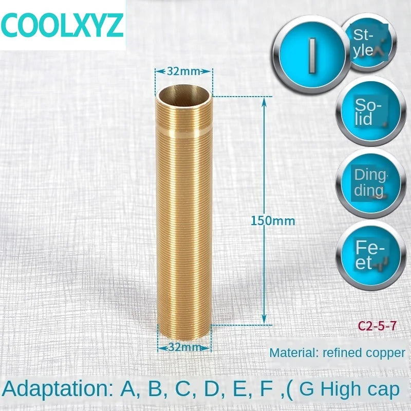 Faucet Mounting Nut | Thick Countertop Compatible | Extension Nut Included