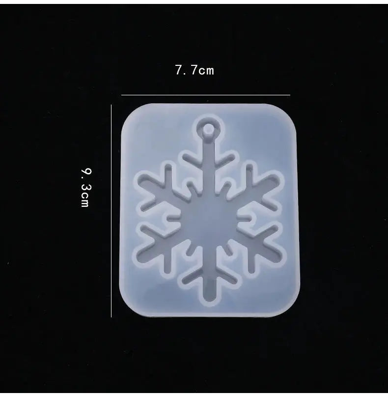 Silicone Mold | Snowflake Shape | UV Resin Compatible